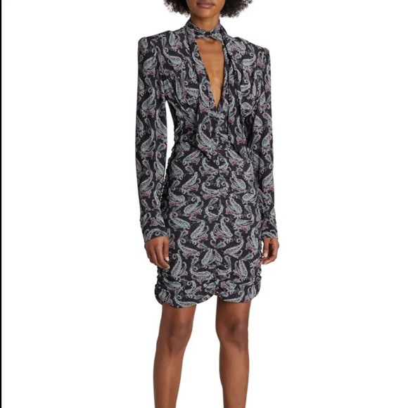 Isabel Marant Linaziki Ruched Mini dress - Picture 10 of 12